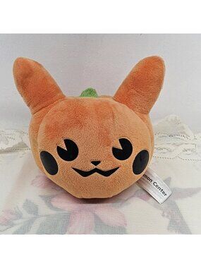 Pokemon Center Halloween Pumpkin Pikachu Poke Plush - 5 Inches